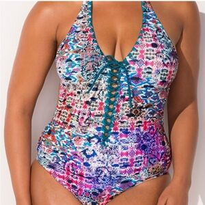 Ashley Graham VIP Safi Swimsuit Monokini